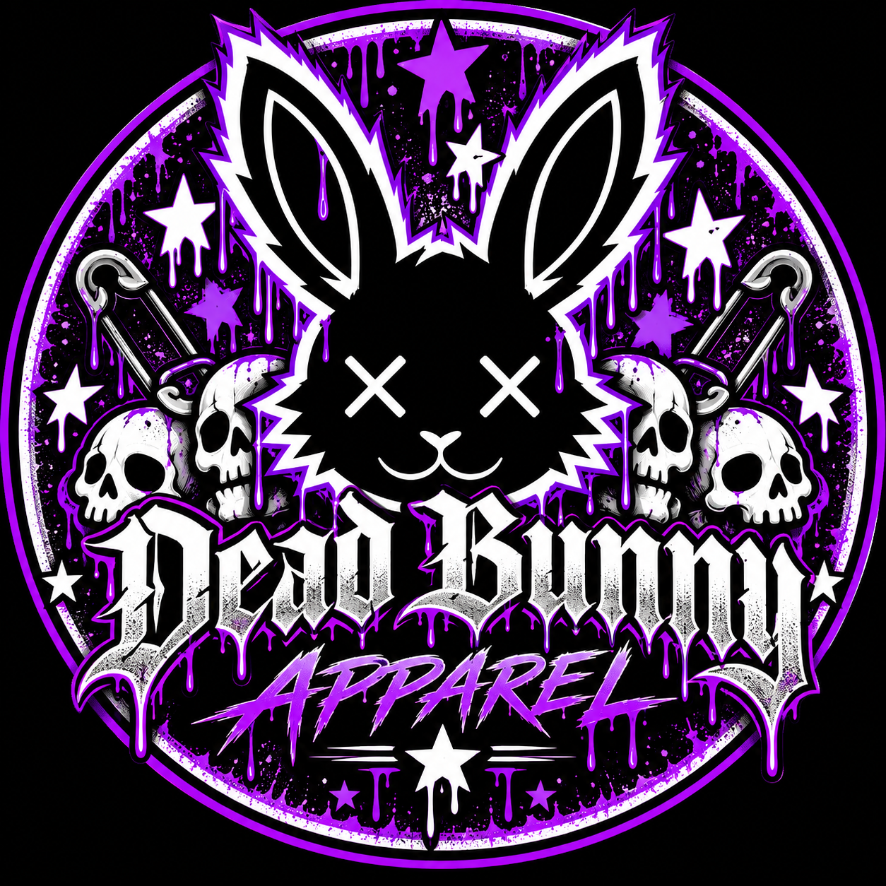 Dead Bunny Apparel circular brand artwork